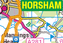 Cycling from Horsham to Partridge Green (and back)