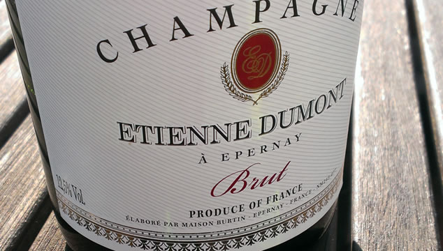 Champagne bottle