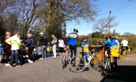 Cyclists outside Stan's Bike Shack