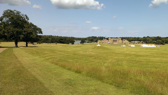 Holkham Hall in Norfolk